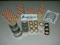 Engine bearing, con rod bearing, main bearing, thrust washer